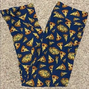 LuLaRoe - TC Pizza Print Leggings